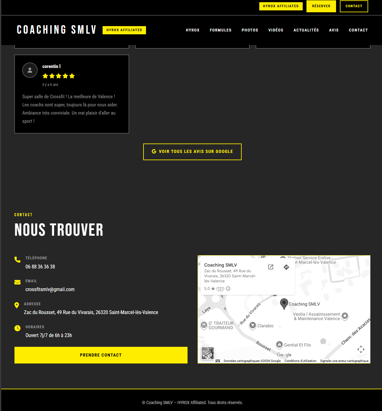 Coaching SMLV — Site HYROX — image 3